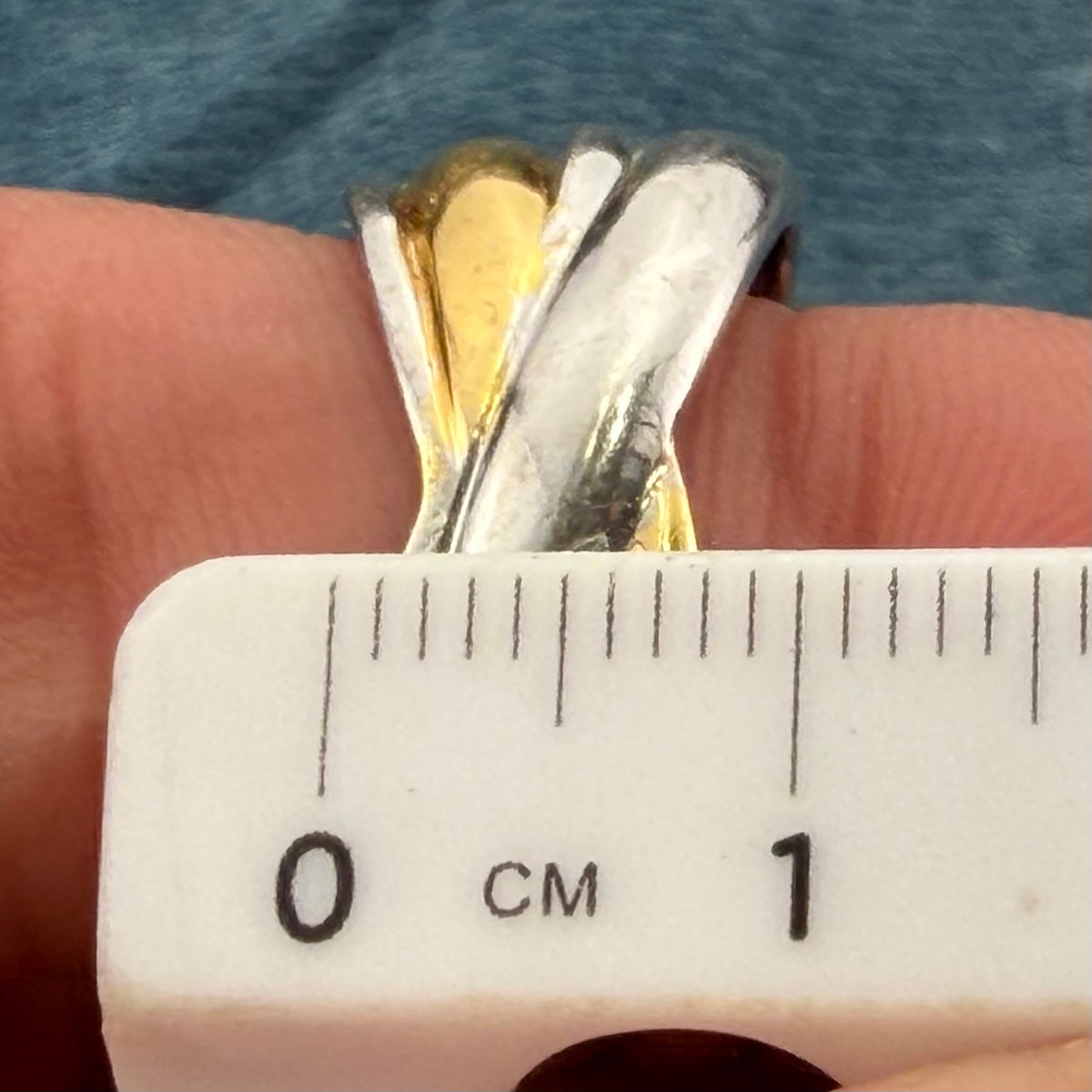 25% Over Scrap! 18k Gold Highway Criss-Cross Diamond Ring. Appraisal. 13g Video