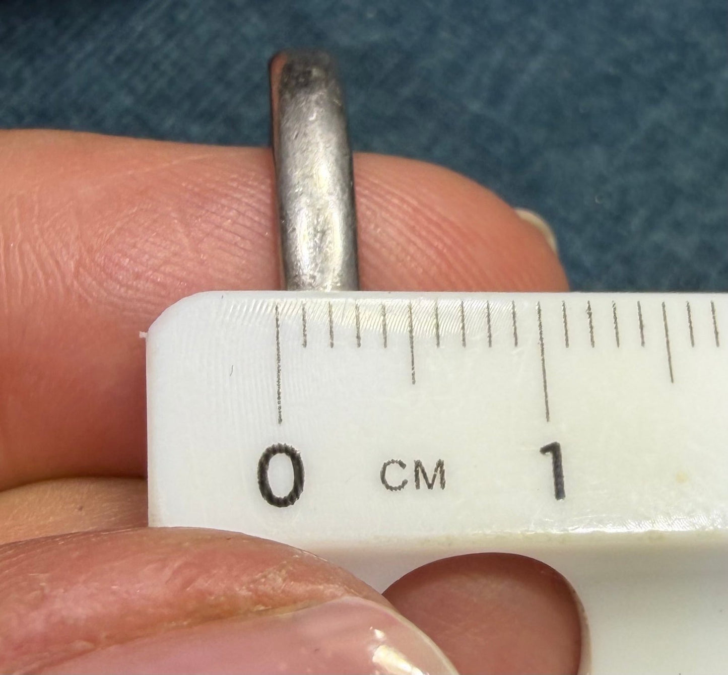 Natural Blue Sapphire "Sunburst" Harem Ring. 3/4"+ 6g *Video*