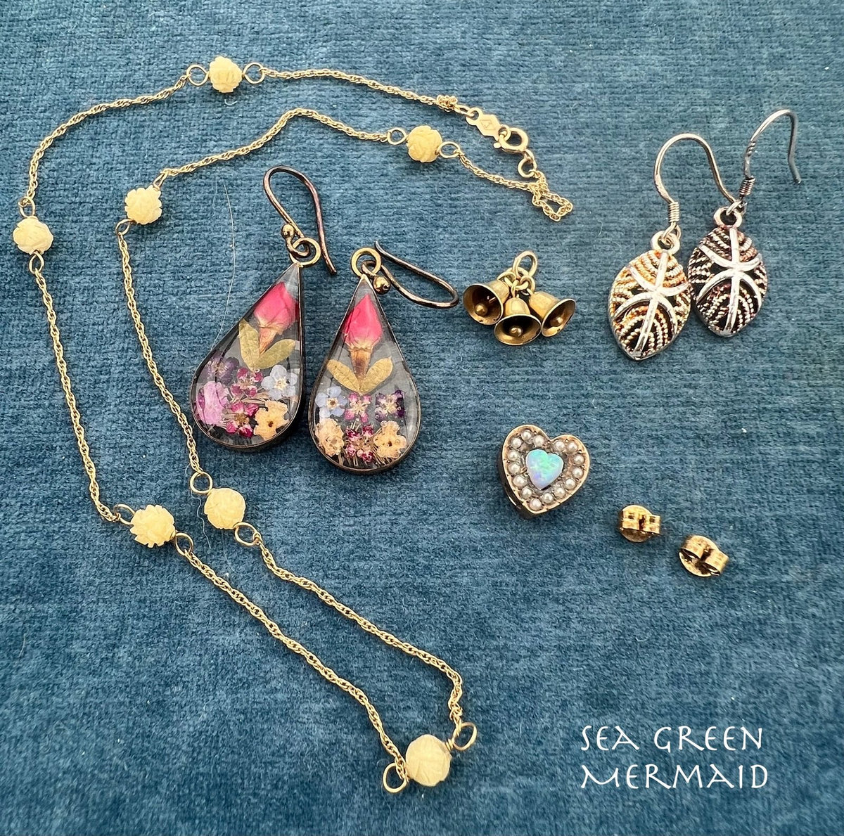 UNDER COST - Lot of 925 Jewelry + 14k Gold Necklace - Box 4