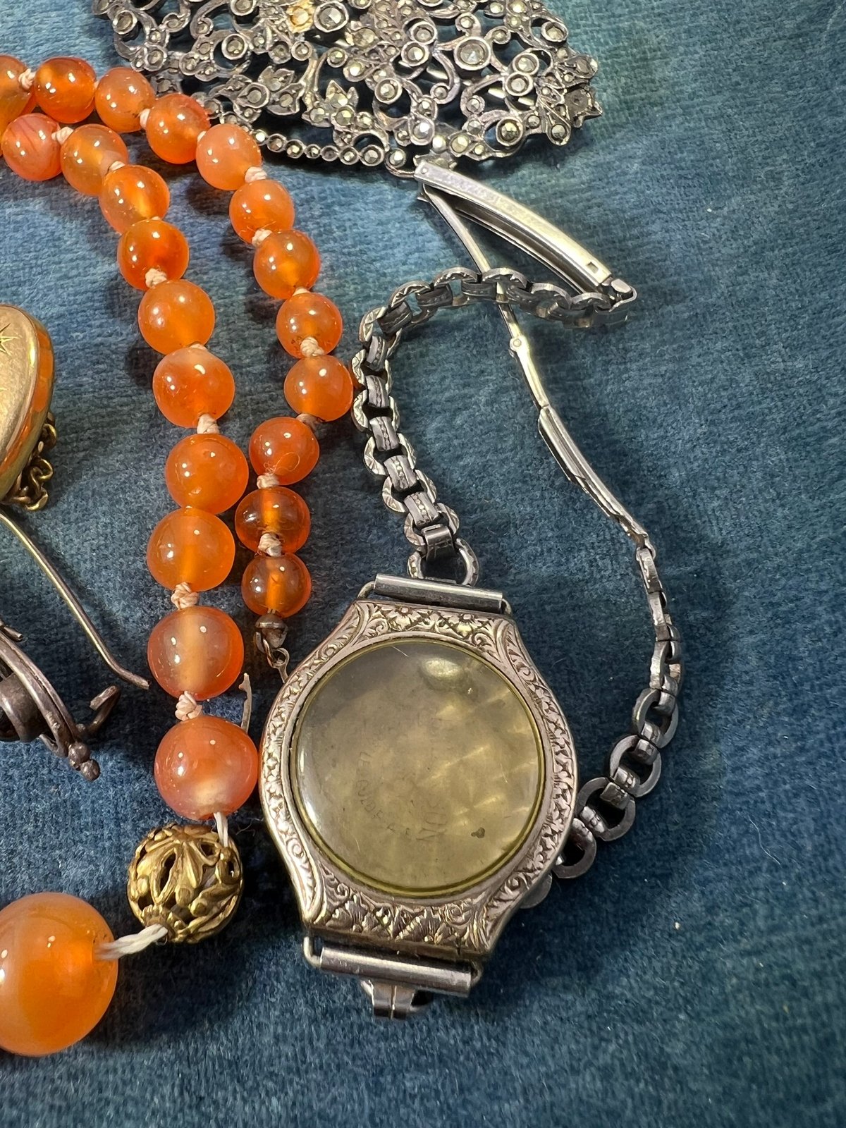 UNDER COST - Lot of 925 Jewelry + 14k Gold Necklace - Box 9
