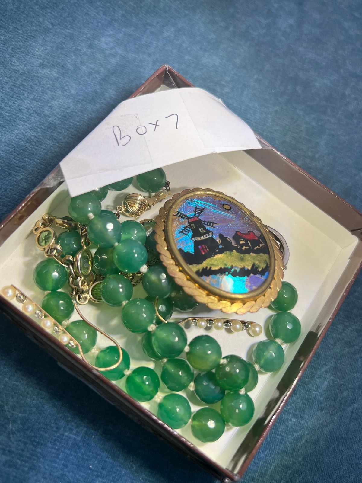 UNDER COST - Lot of 925 Jewelry + 14k Gold Necklace - Box 7