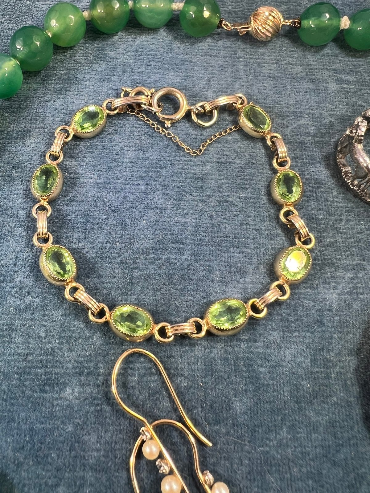 UNDER COST - Lot of 925 Jewelry + 14k Gold Necklace - Box 7