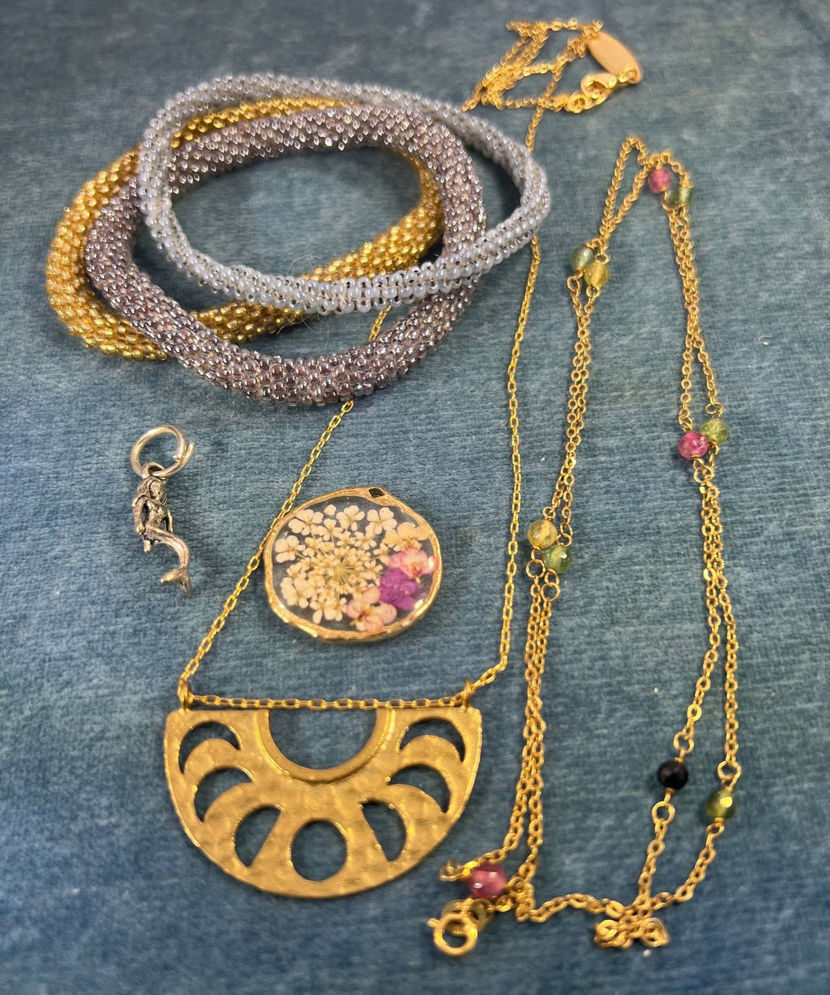 UNDER COST - Lot of 925 Jewelry + 14k Gold Necklace - Box 3