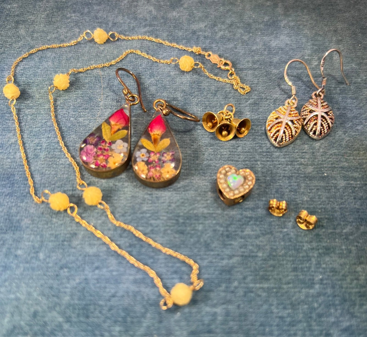 UNDER COST - Lot of 925 Jewelry + 14k Gold Necklace - Box 4