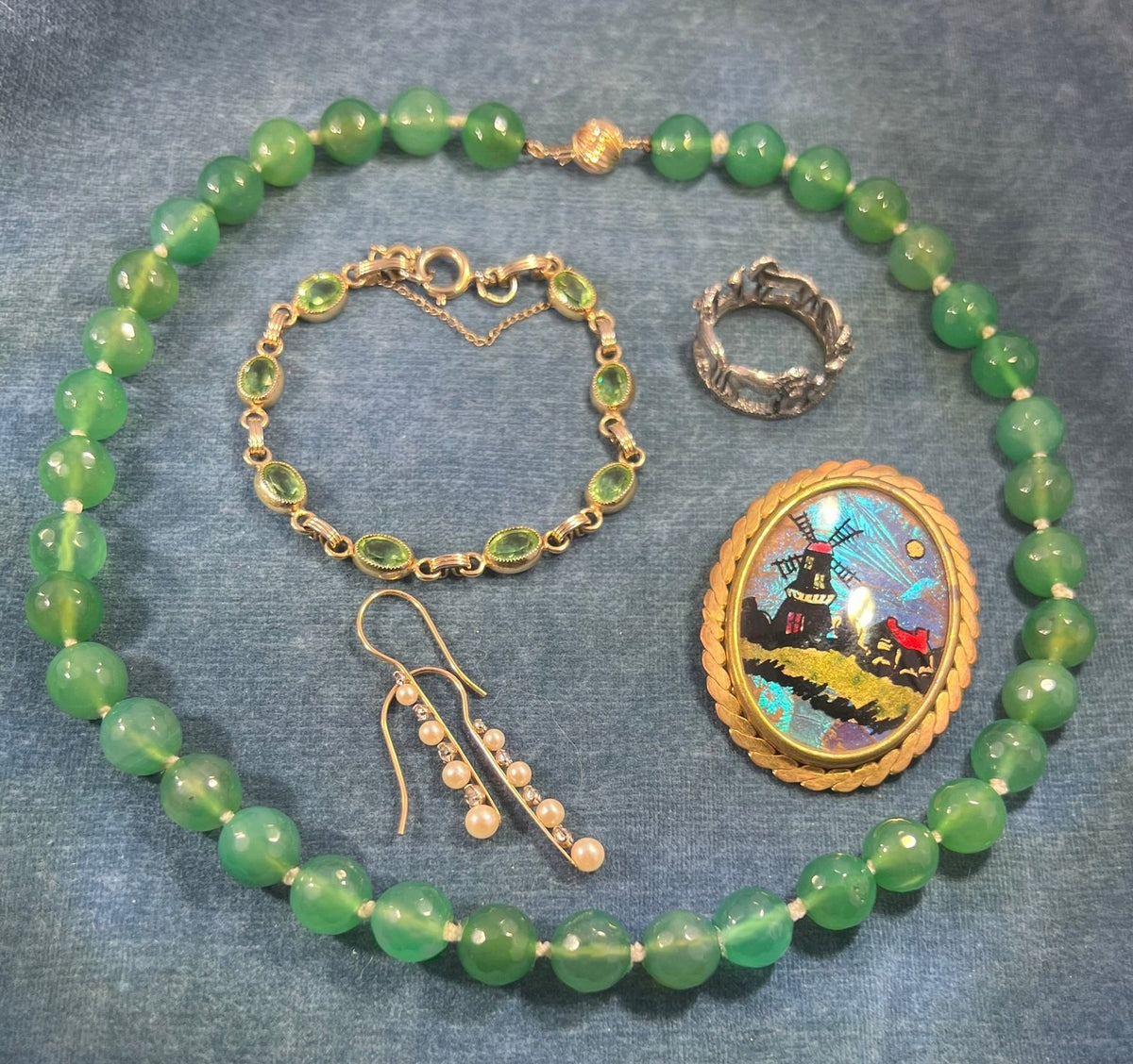 UNDER COST - Lot of 925 Jewelry + 14k Gold Necklace - Box 7