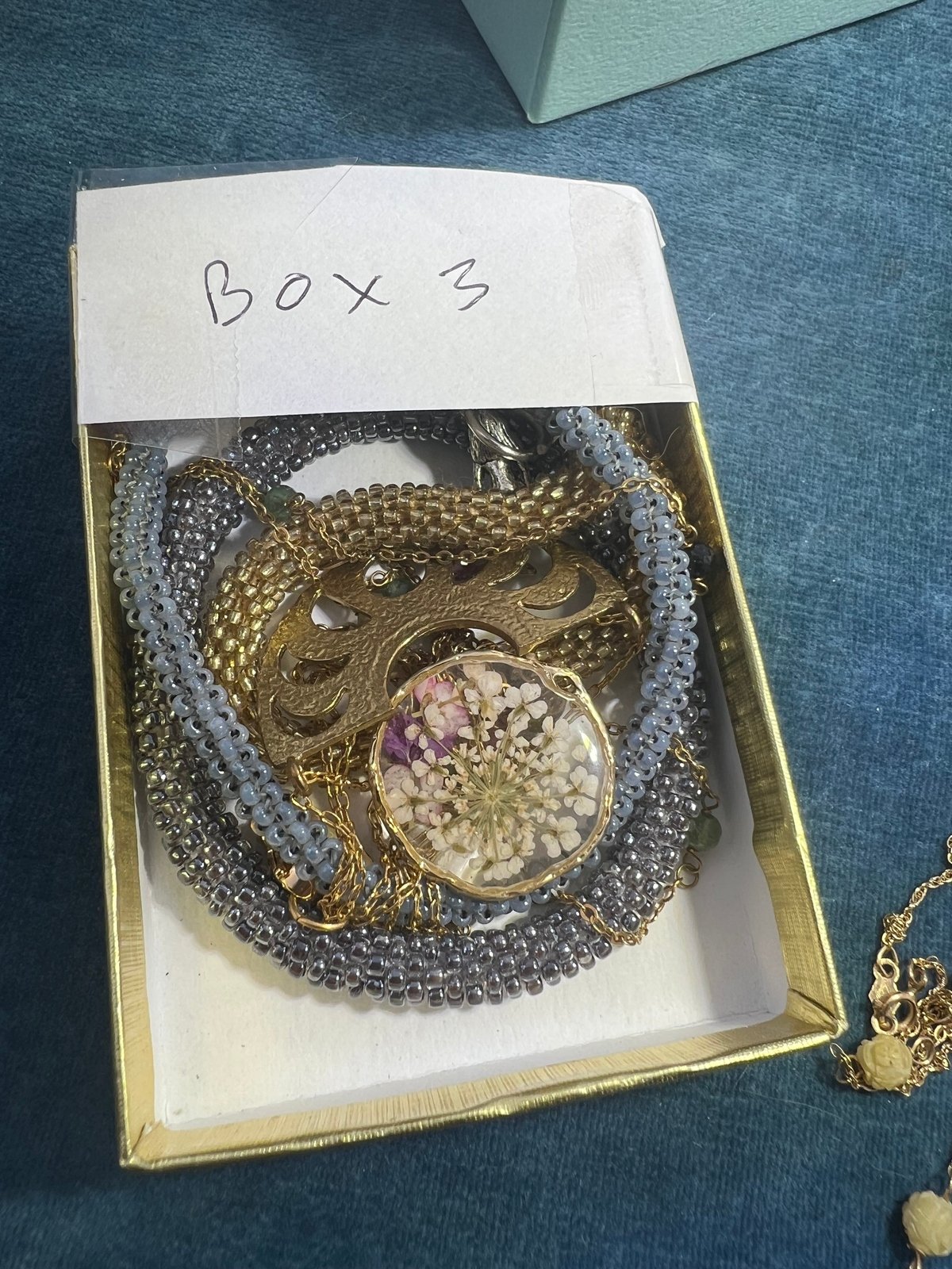 UNDER COST - Lot of 925 Jewelry + 14k Gold Necklace - Box 3