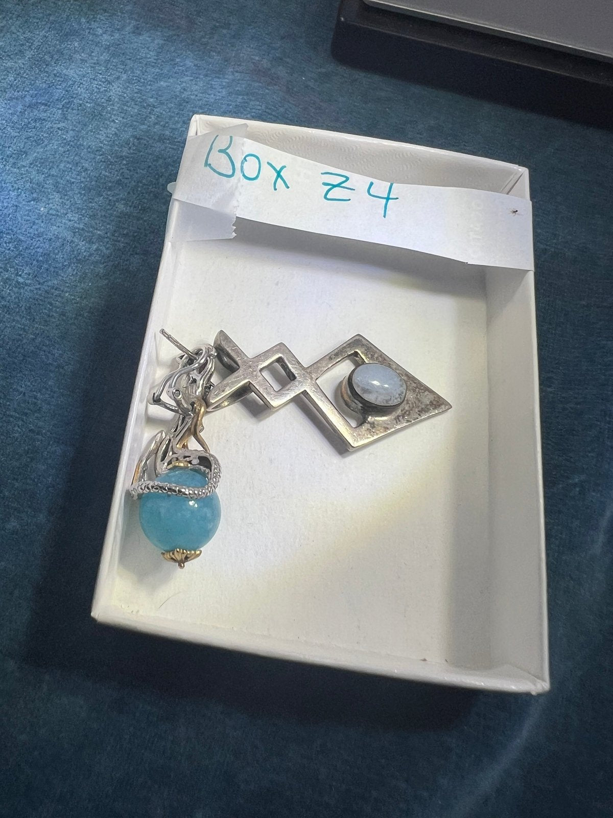 UNDER COST - Lot of 925 Jewelry - Mermaid + Pendant - Box Z4
