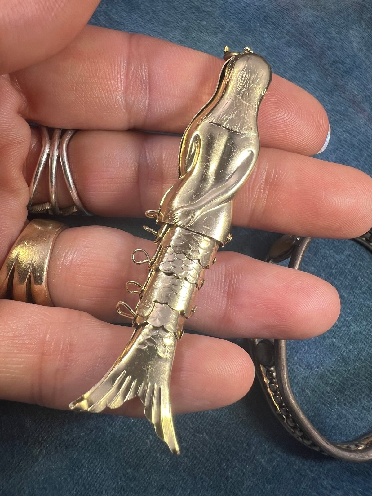 UNDER COST - Lot of 925 Jewelry - Mermaid + Pendant - Box Z4