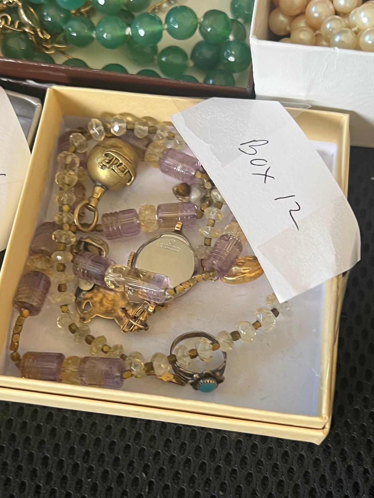 UNDER COST - Lot of Jewelry w One 14k Charm/Pendant - Box 12