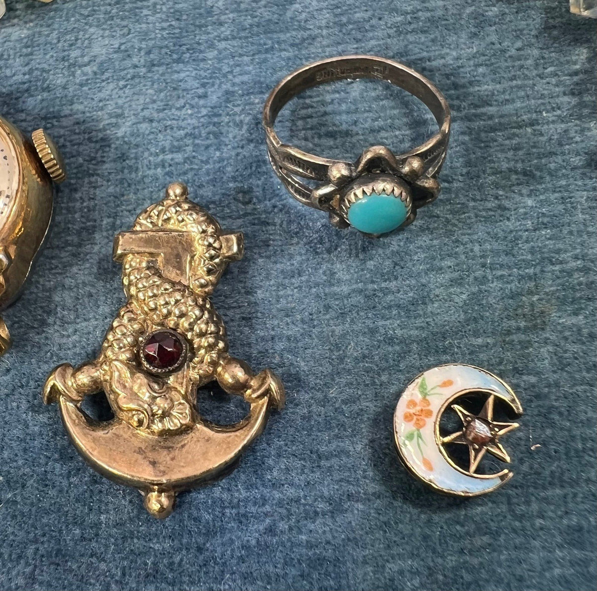 UNDER COST - Lot of Jewelry w One 14k Charm/Pendant - Box 12