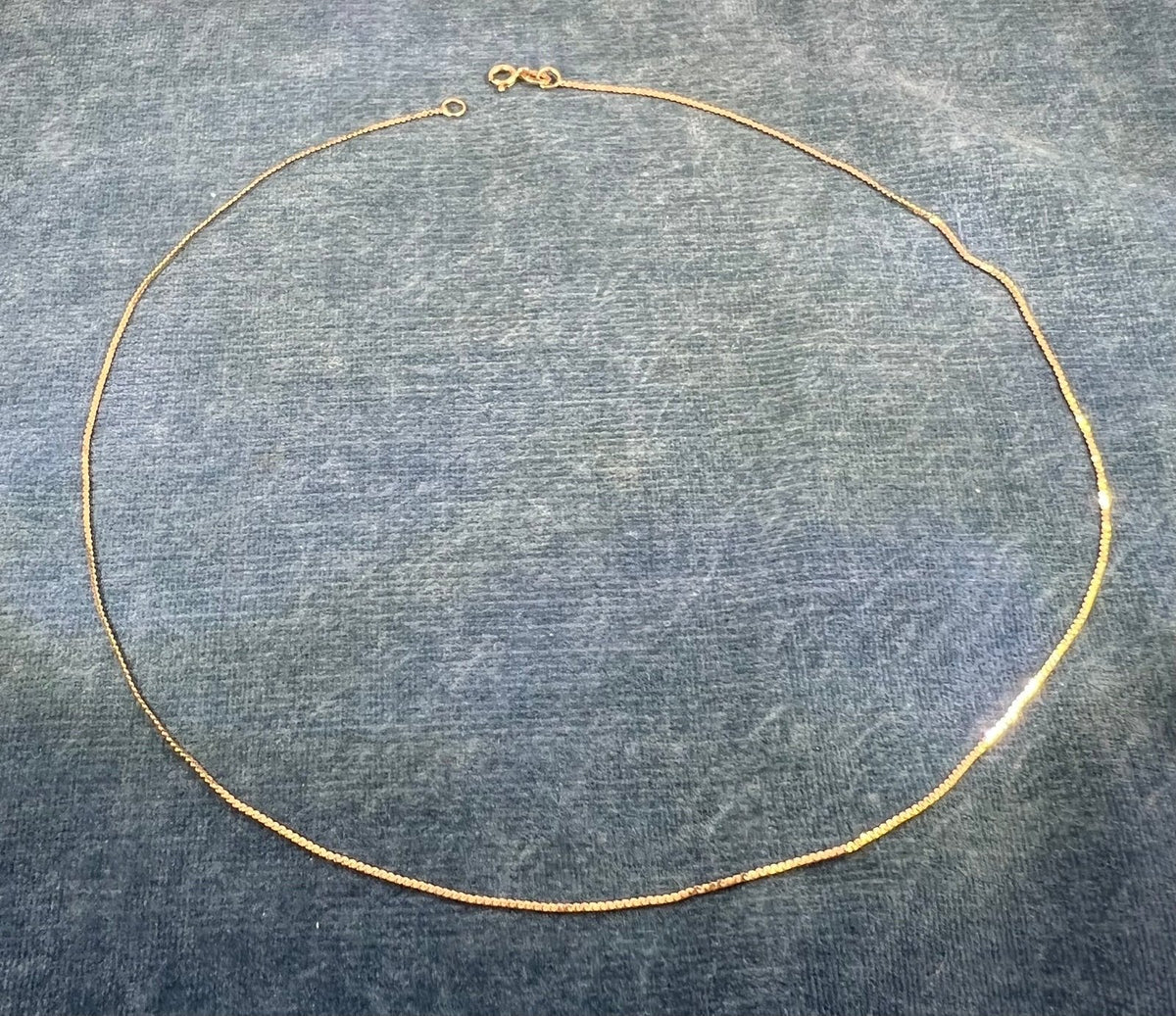 UNDER SCRAP 14k Gold Chain. Kinks Easily - 0176