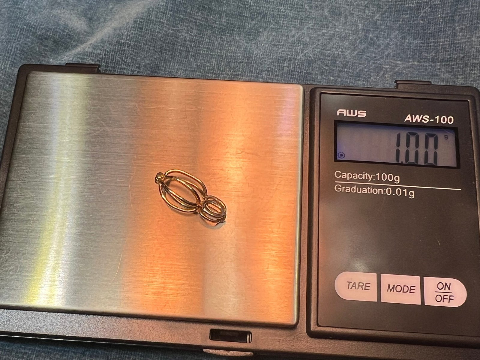 10k Gold Cage Pendant w 2 Ct Raw Uncut Diamond + Pearl **VIDEO**