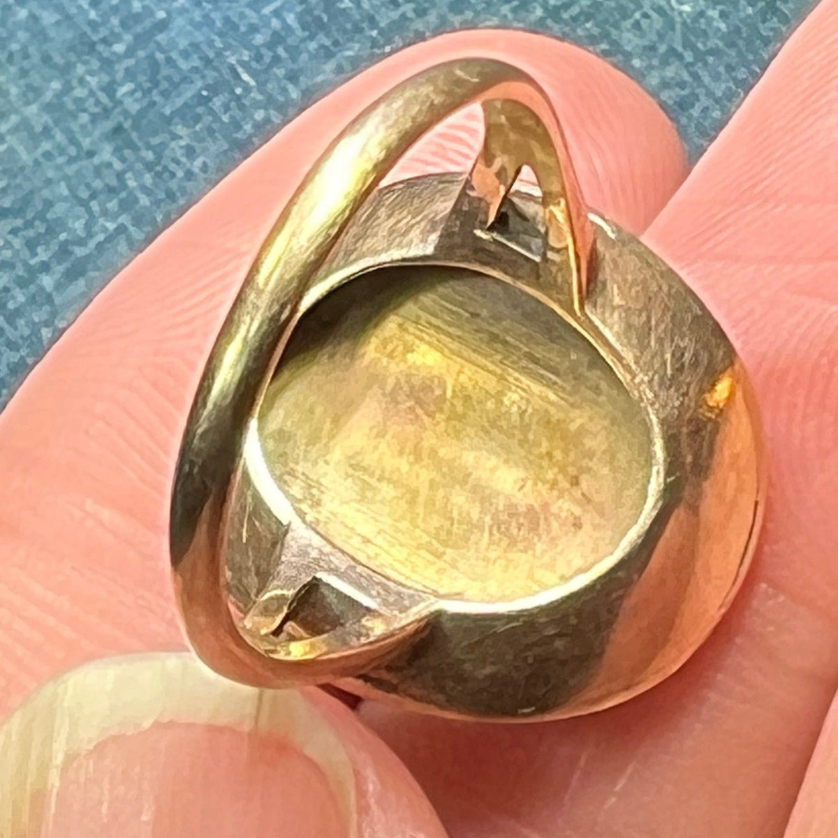 10k Gold *Rare* 1930s Deco Soroptimist Sunburst Ring. Empowering Women
