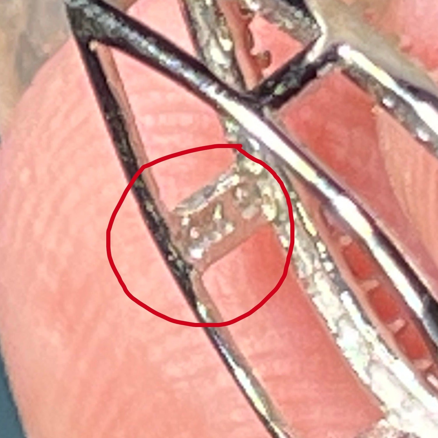 10k White Gold Diamond Teardrop Pendant. Small