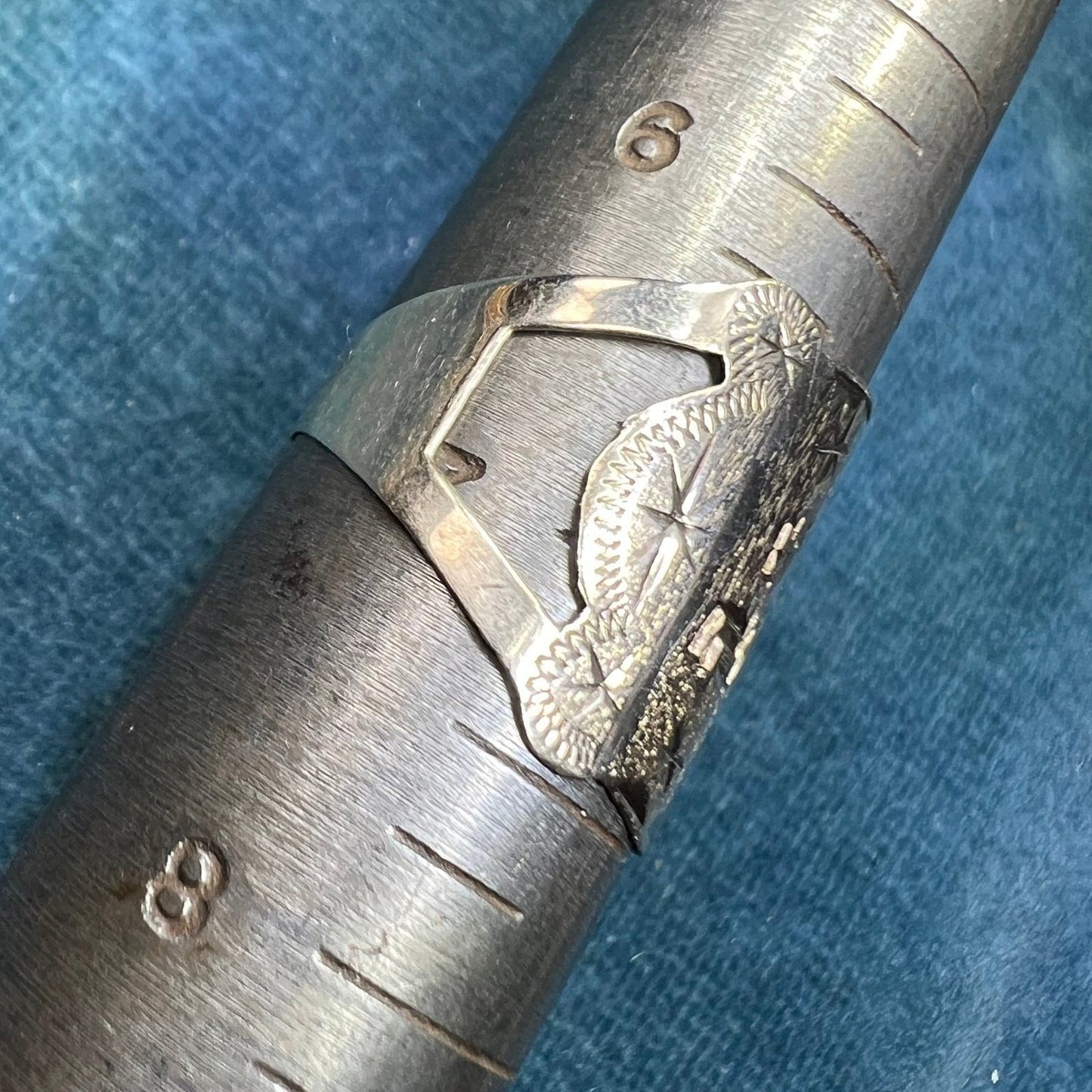 10k Yellow Gold Leo Lion Wide Cigar Band Ring. 2/3"