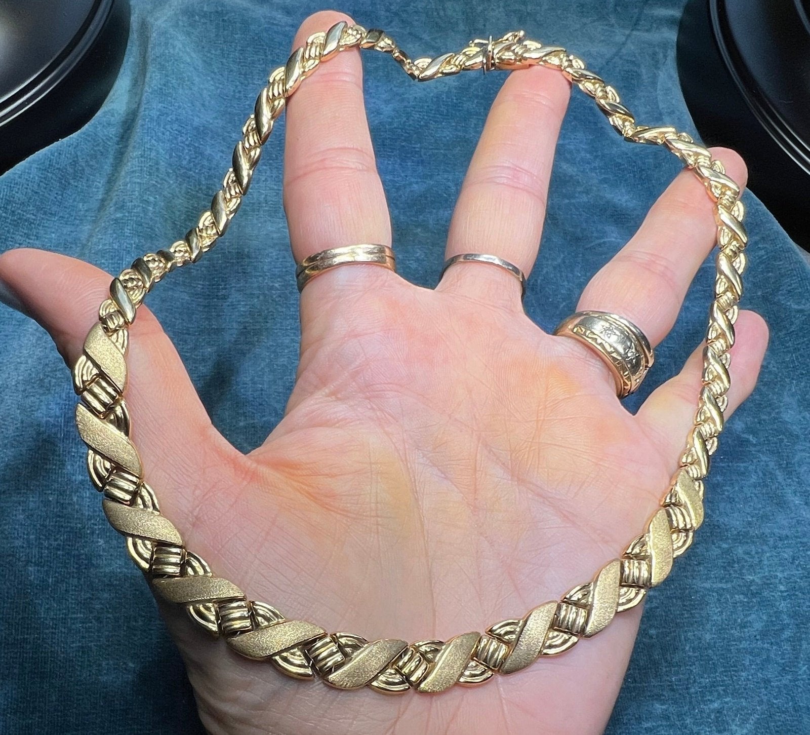 Braided hot sale rope chain