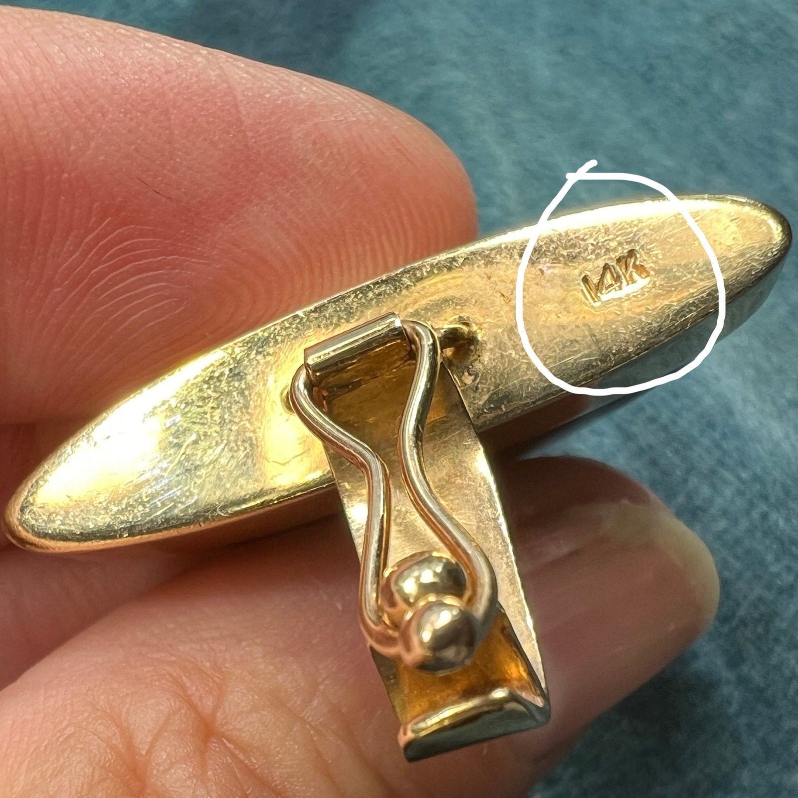 14k Gold Australian Purple Boulder Opal Pendant. 11g + 1.5" *VIDEO*