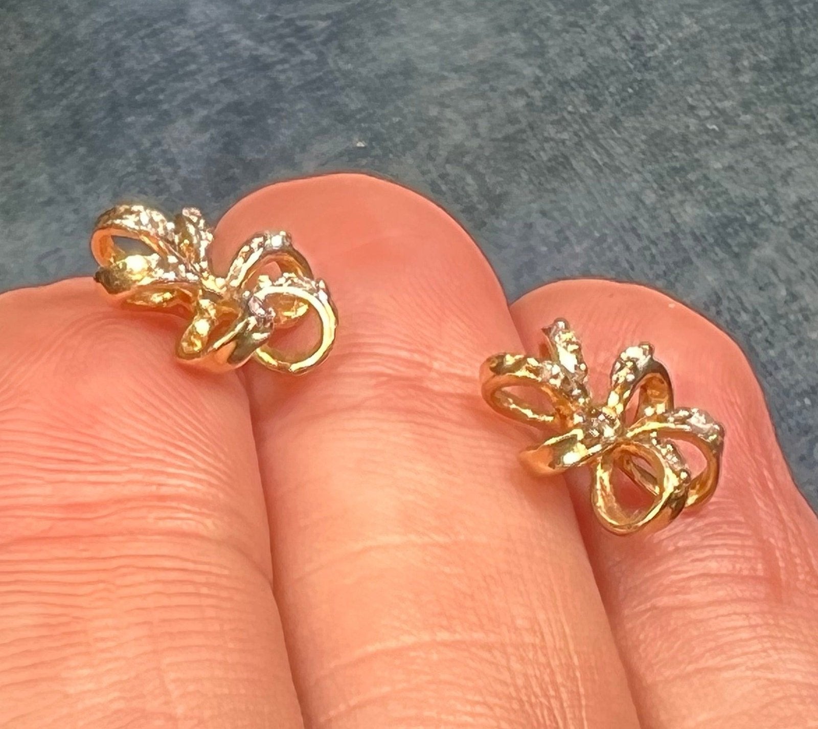 Flower earring jackets outlet