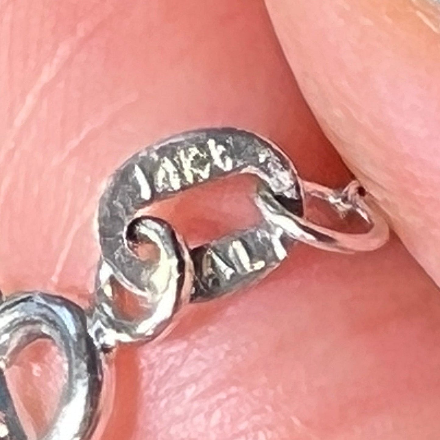 14k Gold Tanzanite Cabochon Necklace w Droplet Pendant. Periwinkle!