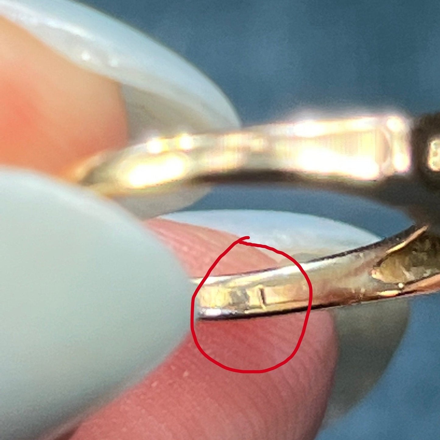 14k White Gold Cats-Eye MOONSTONE + Diamond Deco Ring *Video*