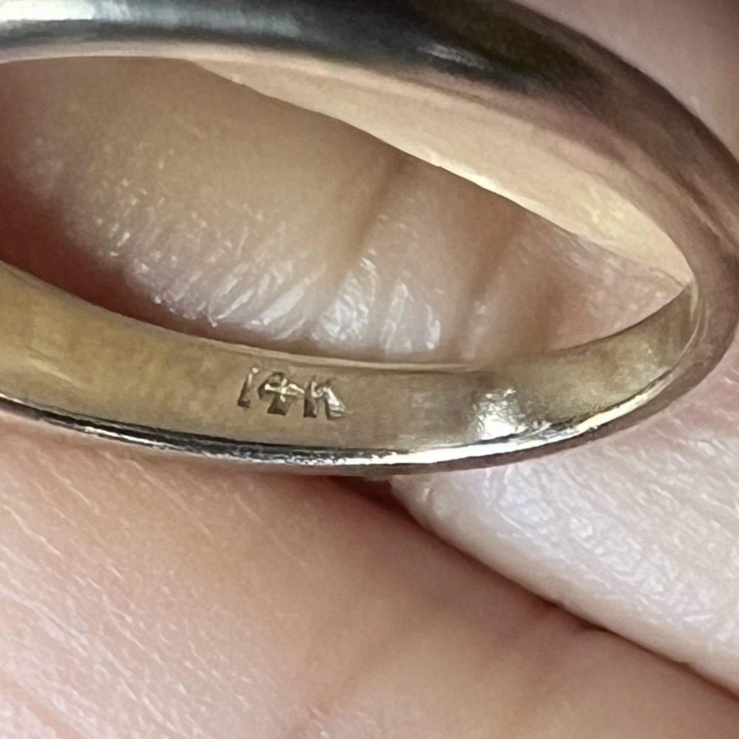 14k White Gold Ct Lavender Gray Star Sapphire Ring **VIDEO**