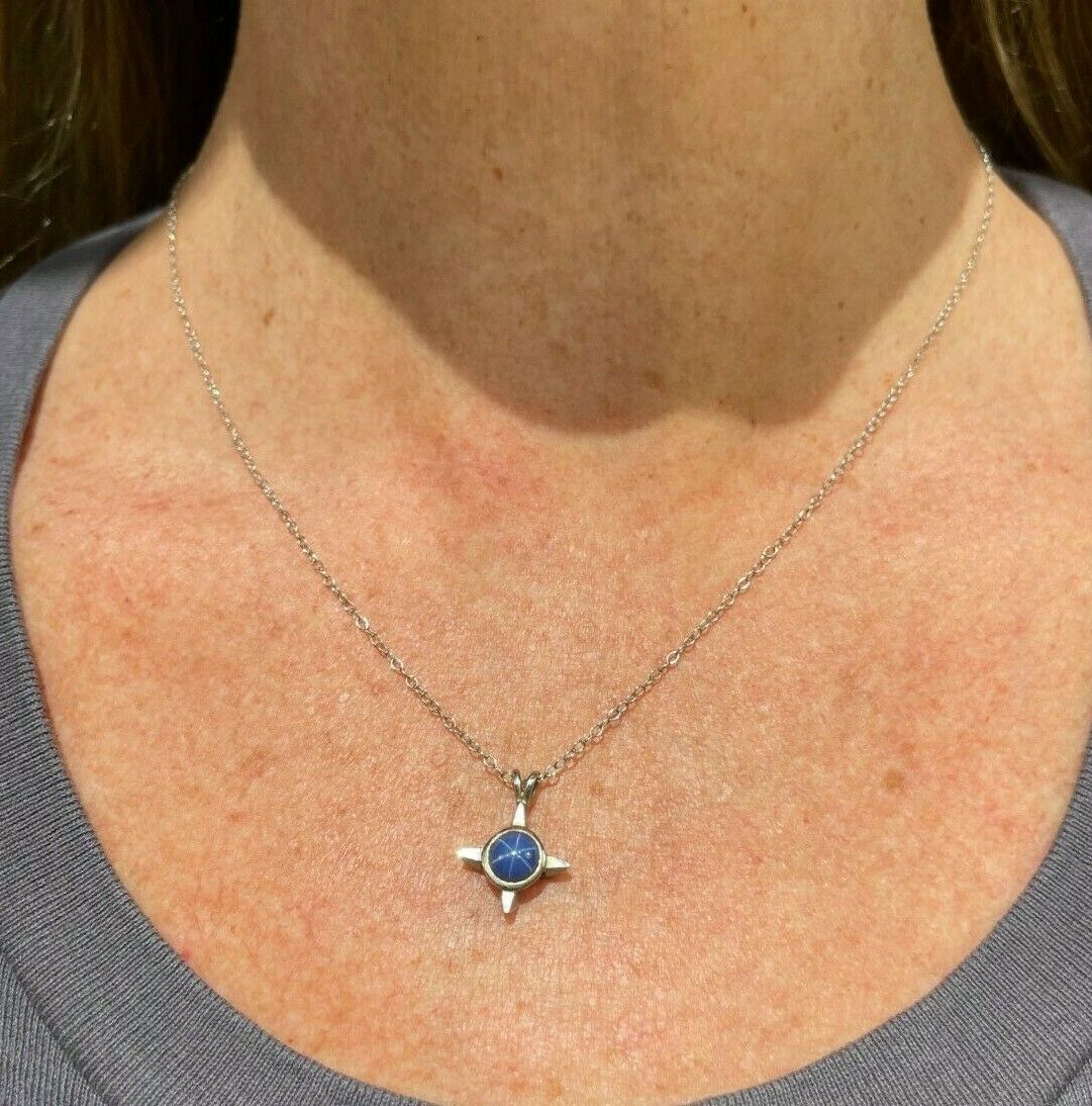 Lindy star sapphire necklace deals