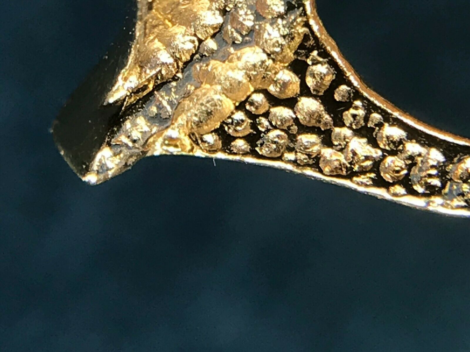 14k Yellow Gold 0.30 TCW Diamond "Droplet" Pendant. Modern Design -K8L7J