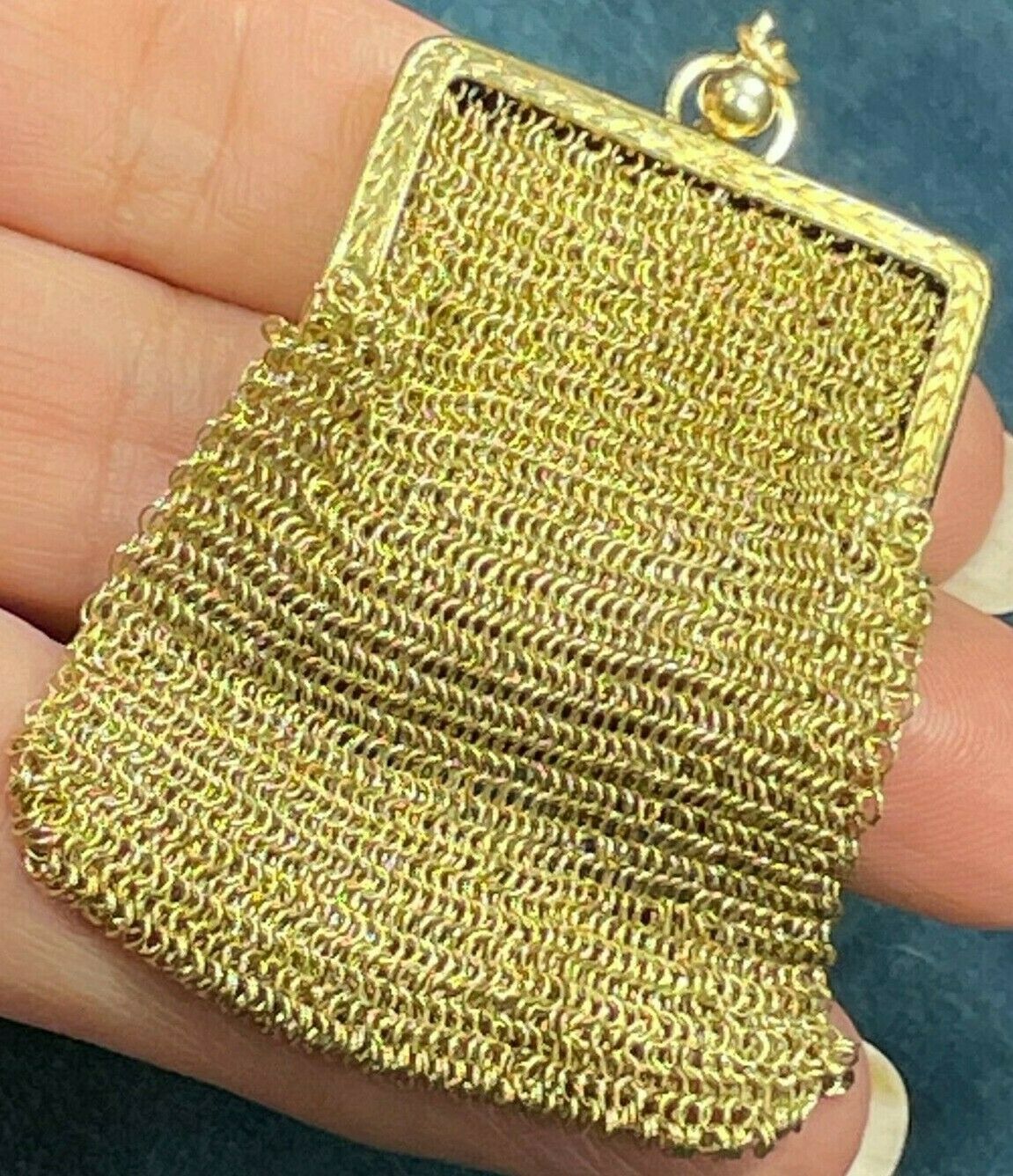Vintage Made in West Germany Gold-mesh Purse - Etsy