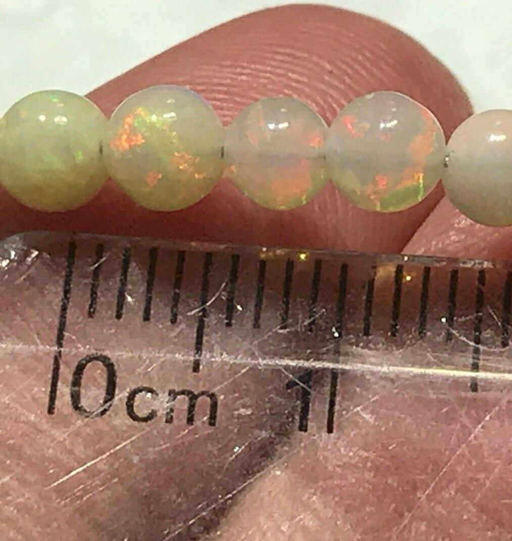 14k Yellow Gold Australian Opal & Turquoise Nugget Bracelet