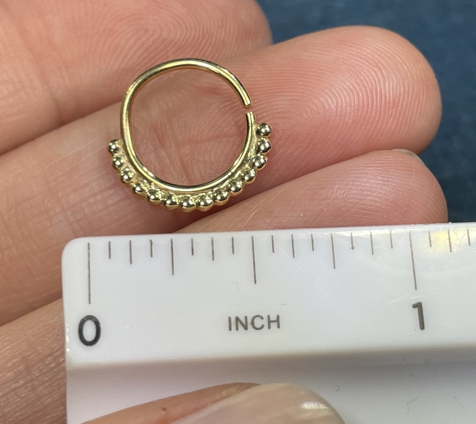 Bvla gold cheap hoop