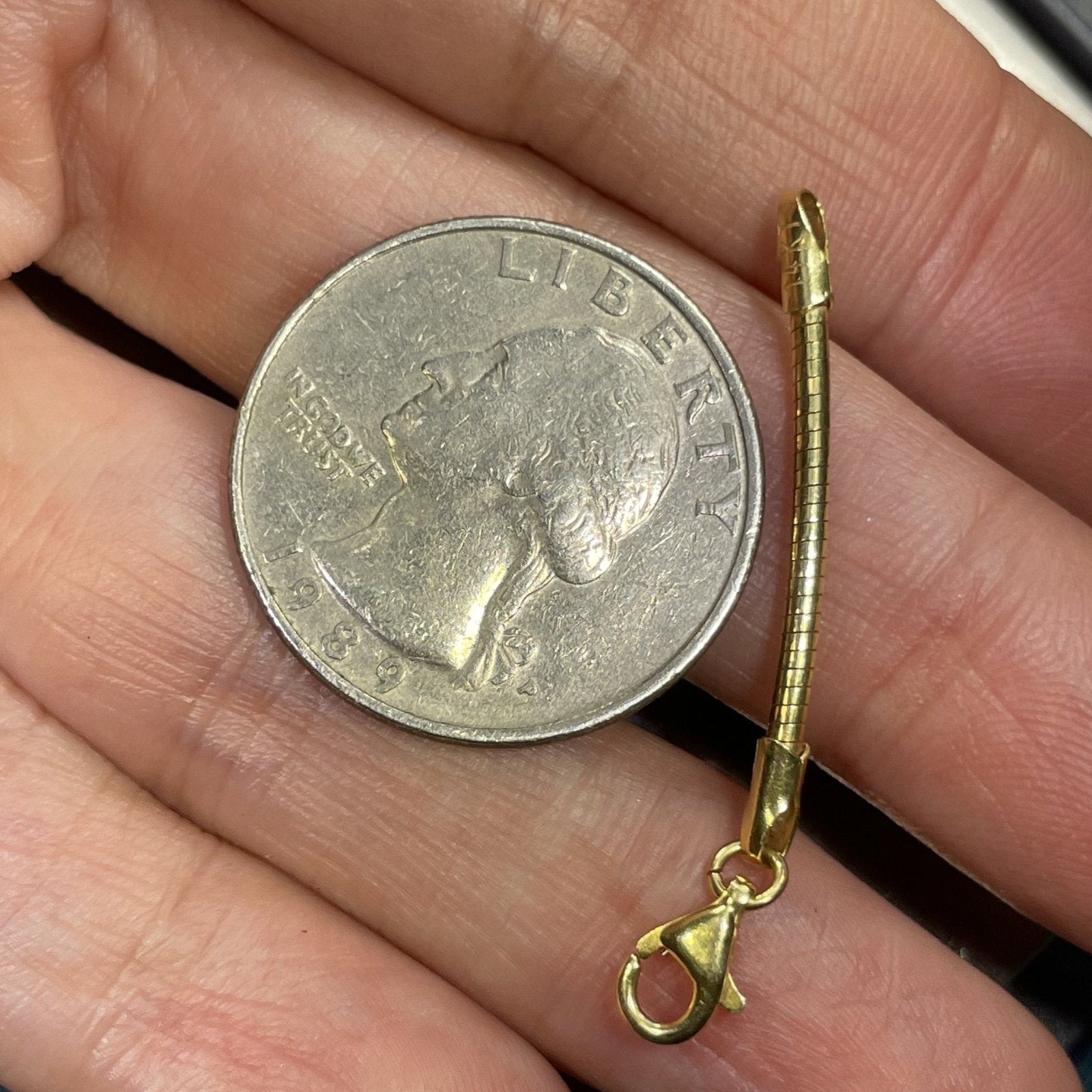 Omega discount necklace extender
