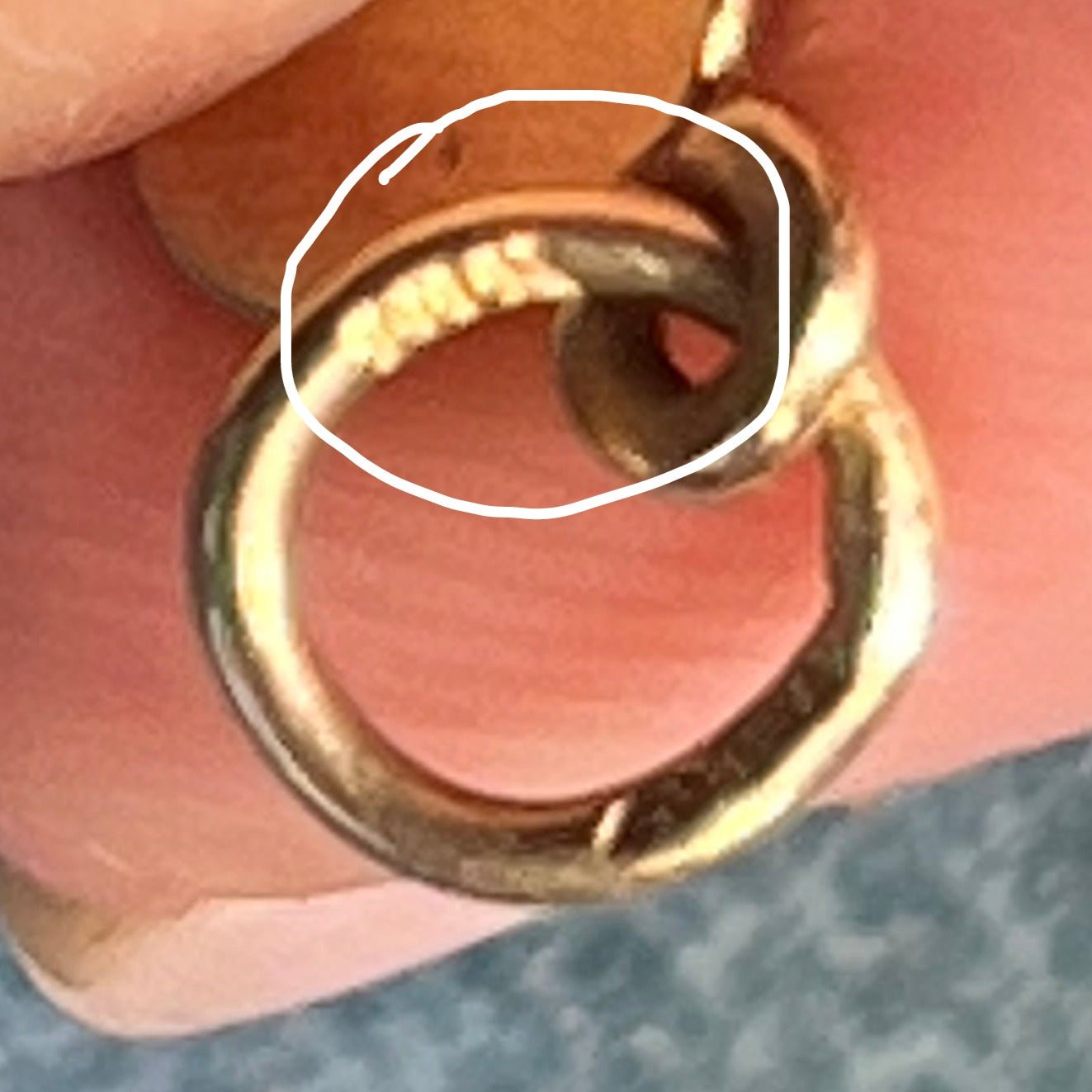 14k Yellow Gold Sleeping Baby Infant Pendant. 1"