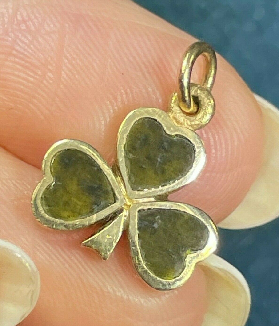 Connemara marble shamrock pendant new arrivals