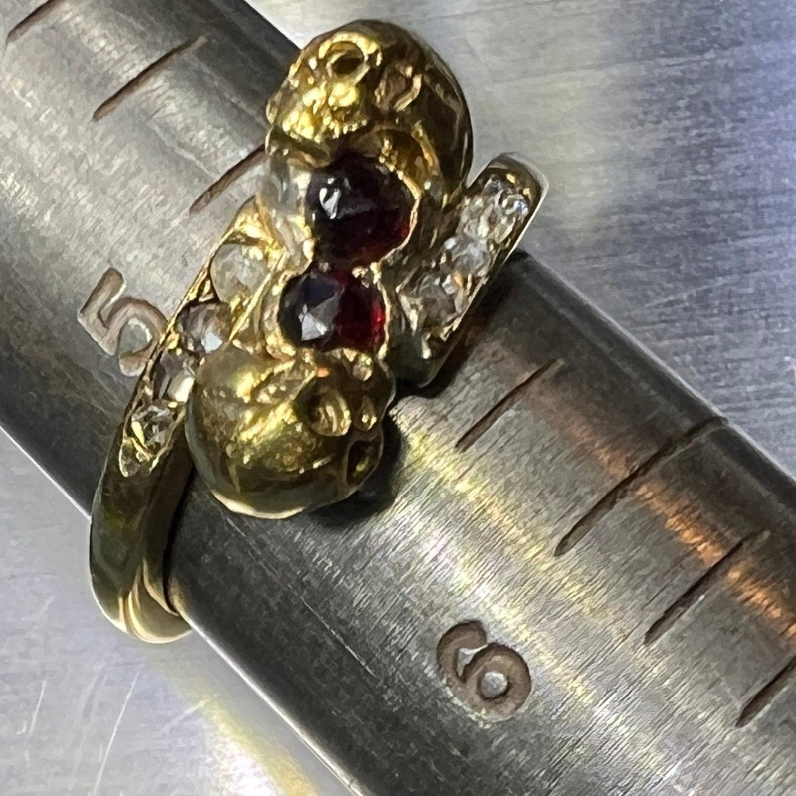Victorian memento hot sale mori ring