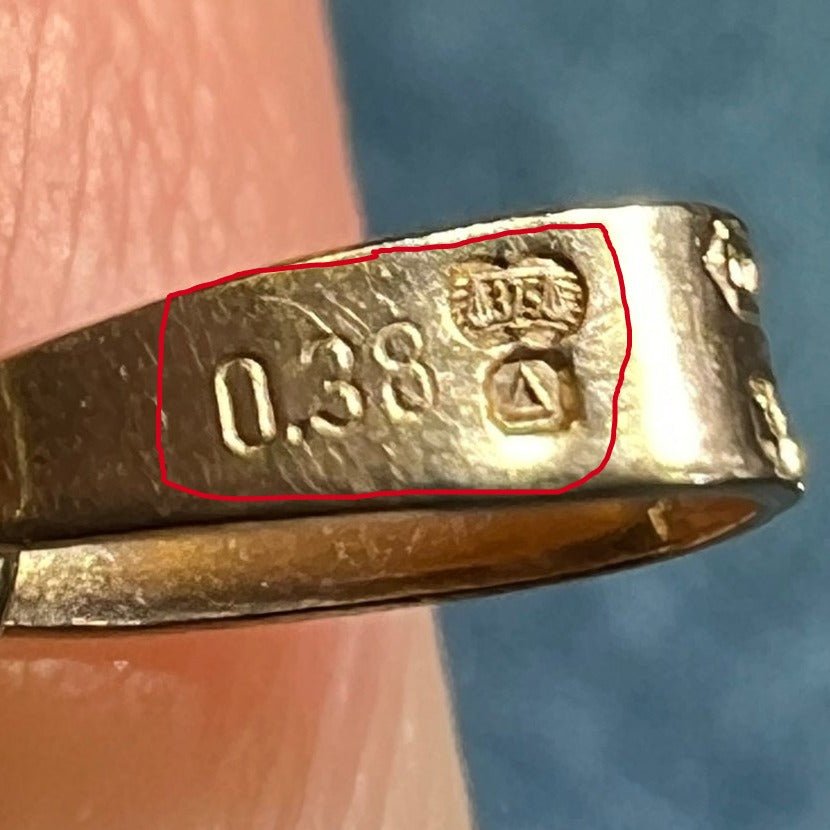 9k Yellow Gold Hoppy Bunny Rabbit Pendant w Pave Diamond Belly. 1"